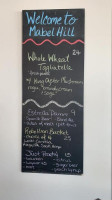 Mabel Hill Farm Kitchen Marketplace menu