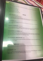 Guacamole Mexican Bistro menu