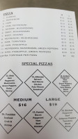 Mad Greek Ltd menu