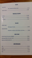 Soon Han's Sushi menu