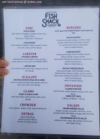 The South Shore Fish Shack menu