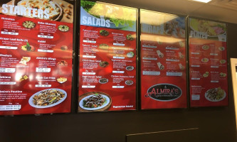 Almira's Mediterranean Grill menu