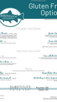 Harbourview Restaurant menu