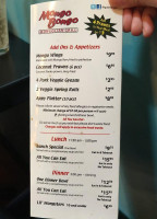 Mongo Bongo Mongolian Grill menu