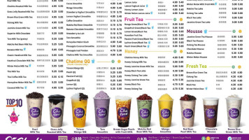 Chatime Nanaimo Carta