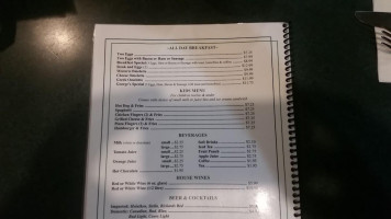 Country Diner Restaurant menu