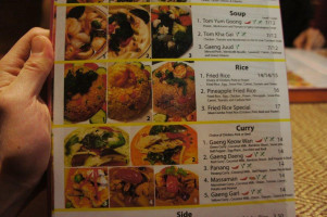 Sawaddee Thai Cuisine menu