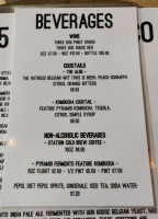 555 Brewing Co menu