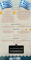 Walters Neptunes menu