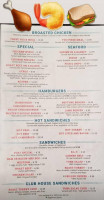 Walters Neptunes menu