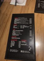 Sansotei Ramen menu