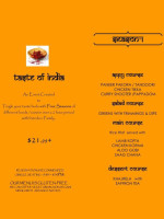 Little Hut Curry menu