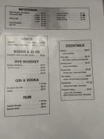 Golden City Restaurant menu