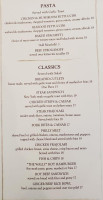 The Main Course Lounge menu