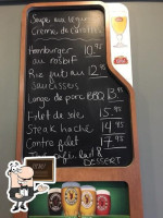 La Rochelière Bistro menu