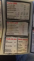 Diamond B Q Pizzeria menu