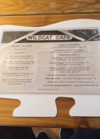 Wildcat Café Carta