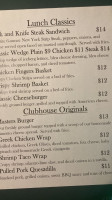 Pepper Creek Pizza menu