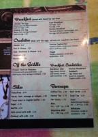 Station Inn menu