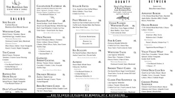 Turner Inn Family Restaurant menu