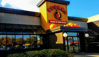 Scores Rotisserie outside