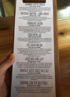 Coast Mountain Brewing menu