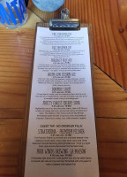 Coast Mountain Brewing menu