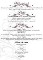 Eddy's Mediterranean Bistro menu