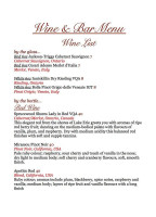 Eddy's Mediterranean Bistro menu