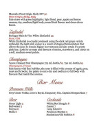 Eddy's Mediterranean Bistro menu