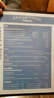 Winnipeg Beach Pizza Place menu