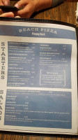 Winnipeg Beach Pizza Place menu