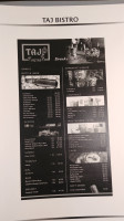 Taj Bistro menu