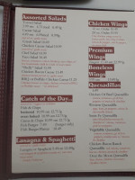 Pizza Shack menu