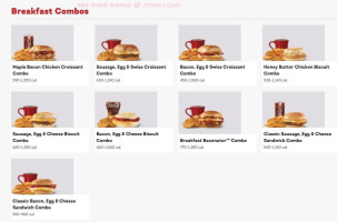 Wendy's menu