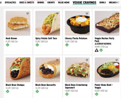 Taco Bell menu