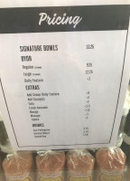 Steve's Poke menu