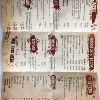 El Taco menu