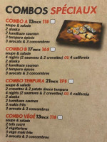 Maki Maki Sushi menu