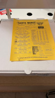 Santa Maria Pizza & Spaghetti House menu