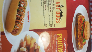 Wimpy's Diner menu