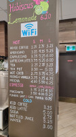 Cream N Sugar Cafe menu