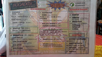 Cafe Orange menu