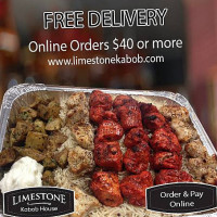 Limestone Kabob House food