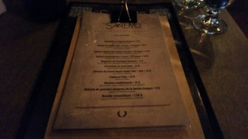 Le Saint-mo menu