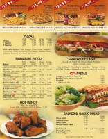 Auntie Tammy's Pizza menu