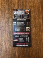 Uxbridge Smokehouse menu