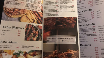 Layalina menu