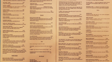 Café Krieghoff menu