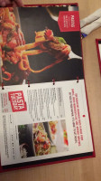 Boston Pizza menu